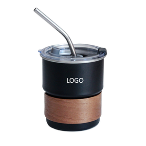 Nueva taza de café de acero inoxidable 304 con logotipo personalizado para acampar al aire libre con grabado y taza de cerveza de color y grab and go - Product Image 1