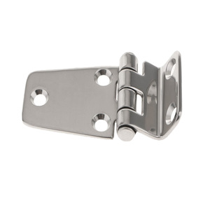 Charnière de meuble en acier inoxydable 72x40mm, montage en surface, épaisseur 2,5mm, quincaillerie durable pour porte d'armoire de cuisine - Product Image 5