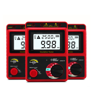 เครื่องทดสอบความต้านทานฉนวนแบบดิจิตอล Smart AR907A+ พร้อมหน้าจอแสดงผล 2500V/2.5kV สำหรับมิเตอร์วัดแรงดันสูง - Product Image 2