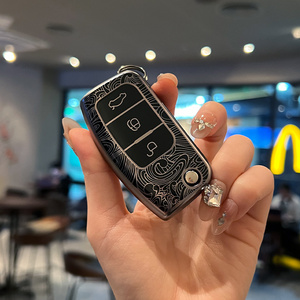 <span class=keywords><strong>2025</strong></span> Ford <span class=keywords><strong>Focus</strong></span> TPU 3 Nút Trọng Lượng Nhẹ Chống Xước Bảo Vệ Chìa Khóa Xe Trường Hợp Bìa - Product Image 1