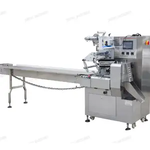 Multi-Function Pillow Automatic Chips Cake Biscuit Multipack Packaging Machine For Food Beverage Factory