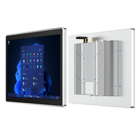 10,1 15,6 21,5 pulgadas Panel táctil industrial PC Windows 10 Intel I3 I5 I7 J1900 J4125 VESA USB RJ45 computadora todo en uno