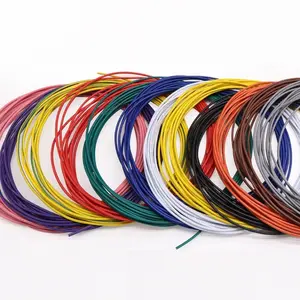 Thân Thiện Với Môi ul1015 Thiết Bị Điện Tử Kết Nối Dây 20AWG Đồng Đóng Ống Linh Hoạt Dây Điện Treo Lên Dây