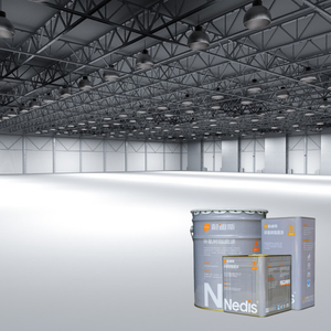 Peinture époxy pour sols en sable blanc haute résistance, résistante à l'usure, bon marché, conforme aux normes nationales, pour parking, garage, atelier, usine - Product Image 5