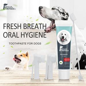 Kit de pasta Dental para el cuidado de las mascotas, cepillo de dientes de silicona para <span class=keywords><strong>limpieza</strong></span> de los dientes, micro cerdas, oral, para <span class=keywords><strong>perros</strong></span> y gatos, <span class=keywords><strong>precio</strong></span> de fábrica - Product Image 4