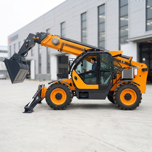 Venta de Fábrica: Manipulador Telescópico Diésel 4x4, Elevador de Brazo de 3, 4 y <span class=keywords><strong>4.5</strong></span> Toneladas, Carretilla Elevadora Telescópica con Motor EPA - Product Image 3