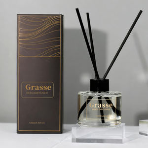 Juego de regalo de difusor de aromaterapia de perfume de fragancia personalizada para <span class=keywords><strong>el</strong></span> hogar, difusor de caña de <span class=keywords><strong>flor</strong></span> para ambientador - Product Image 6