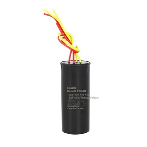 <span class=keywords><strong>Condensateur</strong></span> de démarrage double moteur <span class=keywords><strong>CBB60</strong></span> pour lave-linge à double tambour, double cylindre, 4 fils, capacité 4/5/6/8/10/12/15/20UF - Product Image 1