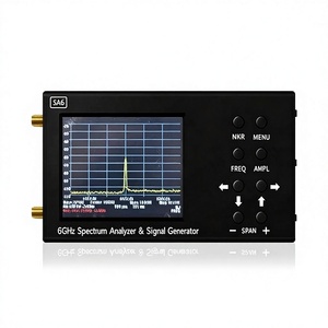 Analyseur de spectre portable SA6 6 GHz avec écran de 3,2 pouces, 35 6200 MHz, générateur de signal intégré, interférences RF, test sur le terrain - Product Image 1