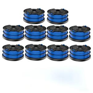 Paquete de 10 bobinas de repuesto KST-120X TLK-01 para recortadora Kobalt KST 120X-06 506886 de 40 voltios 651246, bobina de recortadora precargada - Product Image 1