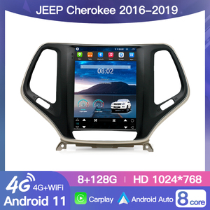 Autoradio HFMidia 10,4 pouces avec écran vertical, multimédia vidéo, compatible CarPlay sans fil pour JEEP Cherokee 2016-2019 - Product Image 2
