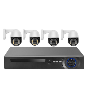 Système de caméra 4CH 4K Poe, Kit POE NVR, caméra Ptz extérieure, Audio bidirectionnel, couleur la nuit, reconnaissance faciale, caméra ip <span class=keywords><strong>AI</strong></span> - Product Image 1