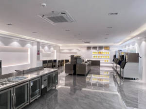 थोक स्टेनलेस स्टील छोटी बर्फ वेंडिंग मशीन 24 घंटे 36 किलो/45 किलोग्राम वर्ग बर्फ पानी के टैंक घरेलू उपयोग के साथ संचालित करने में आसान - Product Image 6