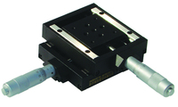 Plataforma de Posicionamiento Óptico XY de Aleación de Aluminio JK 02AP004 con Recorrido de 25 mm, 2 Dimensiones, 1 Año de Garantía