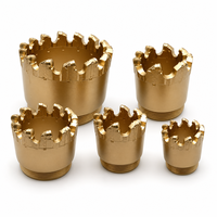 Foret de forage PDC en acier au carbone forgé de 76 mm/93 mm/112 mm/133 mm/152 mm/151 mm pour le forage géothermique, burin PDC de haute qualité