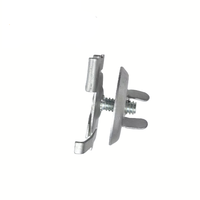 Clips de fixation pour plafond suspendu, clips de montage en T, acier inoxydable, robustes, pour éclairage intérieur et extérieur