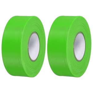 Ruban de signalisation néon vert fluorescent haute visibilité, résistant aux UV et à la décoloration, pour la fabrication de drapeaux - Articles d'exportation en stock - Product Image 2