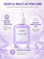 Sérum Visage en Gros au Bakuchiol et Niacinamide : Éclaircissant, Apaisant, Réparateur de Barrière Cutanée, Absorption Rapide, Formule Non Grasse