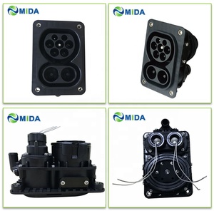 150A coche eléctrico cargador rápido DC EV cargador hembra CCS Combo 2 enchufe de entrada - Product Image 4