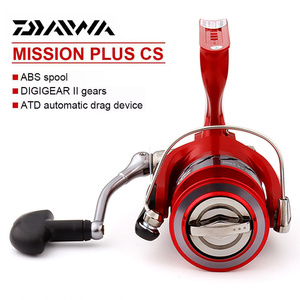 Nouvelle arrivée <span class=keywords><strong>DAIWA</strong></span> MISSION PLUS CS Series, rapport de transmission 5.3:1, <span class=keywords><strong>moulinet</strong></span> de pêche spinning léger en métal, pêche en <span class=keywords><strong>mer</strong></span>, utilisation pour les longues portées - Product Image 5