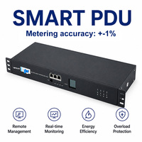 PDU intelligent à haute précision avec surveillance en temps réel, gestion à distance, protection contre les surcharges et contrôle individuel des prises
