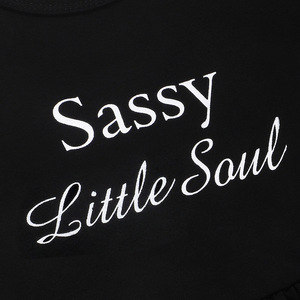 Nouvelle robe à imprimé lettres pour filles tendance 2020 avec ceinture à carreaux, vêtements pour filles, ensembles deux pièces - Product Image 3