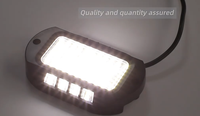 Kingshowstar 104LED Rock Lights 1-20 Pods Grand Angle pour IP68 Étanche 12V Kit LED Néon Sous-éclairage pour Tout-terrain ATV UTV