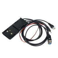 Cable de Programación para Radio Bidireccional Walkie Talkie, Accesorio para MT GP300 GP88S CP200 GM300 3 en 1 Sin RIB