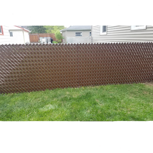 LIYUAN 4.5cm x <span class=keywords><strong>50m</strong></span> Kit PVC dur Panneau de clôture <span class=keywords><strong>rigide</strong></span> Vinyle vert avec 100 clips Bande de confidentialité en PVC Clôture d'écran - Product Image 5