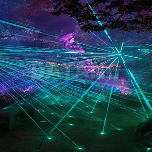 Luz láser de escaneo para exteriores para espectáculos de turismo cultural y experiencias inmersivas en parques - Product Image 1