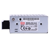 Garansi 3 Tahun 15W 12V MEANWELL RS-15-12 Peralatan Industri Model Saklar Catu Daya SMPS Transformator Daya