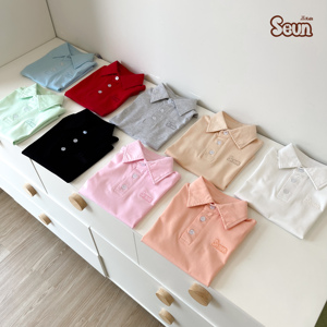 Camiseta Polo para Niños y Niñas al por Mayor, Ropa Infantil de Algodón Duradero, Suave y Cómoda para la Escuela, Deportes al Aire Libre - Product Image 4