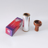 Accessoire de narguilés arabes chauds Shisha spécial 0.04mm * 12cm papier d'aluminium charbon de bois feuille de narguilé