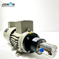 Pompe à engrenages micro pour liquide de refroidissement en acier inoxydable 316L, pompe à entraînement magnétique pour tour et fraiseuse
