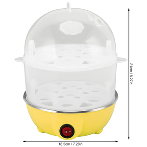 Vaporera Eléctrica Portátil Automática con Apagado Automático, Mini Vaporera para Alimentos, Máquina para Desayunos, Hervidor de Huevos para Uso Doméstico - Product Image 2