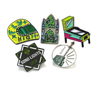 3D Cap lencana logam kerah Pin lencana penyedia grosir Souvenir Lapel Pin lencana sayap - Product Image 5