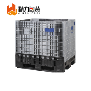 Contenedores de almacenamiento resistentes automotrices de gran oferta Contenedores de almacenamiento de palés de HDPE apilados de gran oferta - Product Image 3