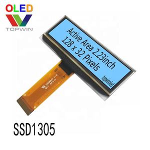 Layar OLED warna kuning terlaris 2,23'' 2,23 inci 24 pin 128x32 resolusi dengan IC penggerak ssd1305 UG-2832ASYCG01 - Product Image 5