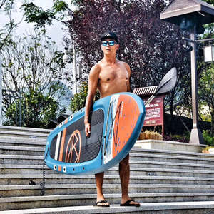 Pas cher Vente chaude Touring Pêche Mousse Plastique SUP <span class=keywords><strong>Paddle</strong></span> Board HDPE Max Durable <span class=keywords><strong>Rigide</strong></span> SUP Paddleboard Dur <span class=keywords><strong>Rigide</strong></span> SUP Surf - Product Image 2