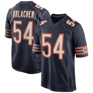 Jersey Permainan Pemain Caleb Williams Chicago Bears - Jersey Sepak Bola Amerika Jahitan Terbaik Warna Navy - Product Image 2