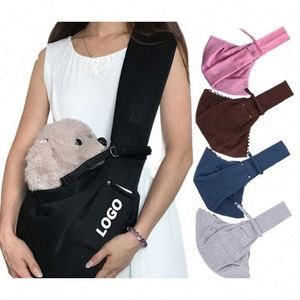 Bolso Bandolera de Moda para Mascotas con Bolsillo para Gatos y Perros Pequeños de hasta 15 Libras, Manos Libres, Portátil, para Viajes al Aire Libre, Regalo Promocional - Product Image 1