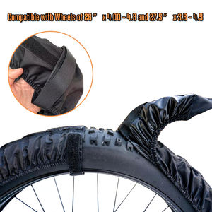 Couverture de roue de pneu tout-terrain pour jantes de 18 à 21 pouces, ensemble de 2 protecteurs de jante de vélo avant et arrière - Product Image 2