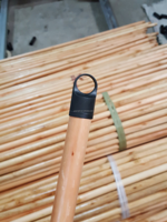Manche de balai en bois peint coloré, export direct usine, manche de balai en bois verni diamètre 20mm-25mm