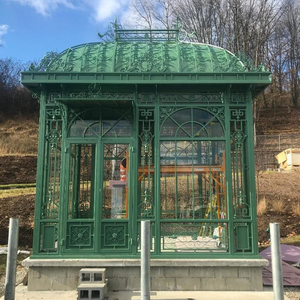 <span class=keywords><strong>Invernadero</strong></span> de Hierro <span class=keywords><strong>Victoriano</strong></span> de Acero Galvanizado en Caliente de Estilo Francés YOUFINE - Product Image 2