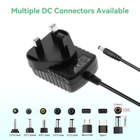 Adaptateur d'alimentation LED à commutation 12V 1A, transformateur mural AC 110V à 12V pour bandes lumineuses LED