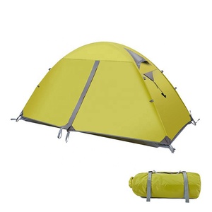 Tente de randonnée ultralégère pour l'aventure en plein air Wind Valley, tente pliable imperméable pour 1 à 2 personnes, pour le <span class=keywords><strong>camping</strong></span> et la randonnée - Product Image 1