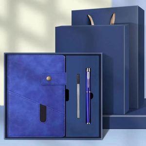Ensemble cadeau de carnet A5 personnalisé de haute qualité avec boîte cadeau et stylos, carnet personnalisé avec logo - Product Image 3