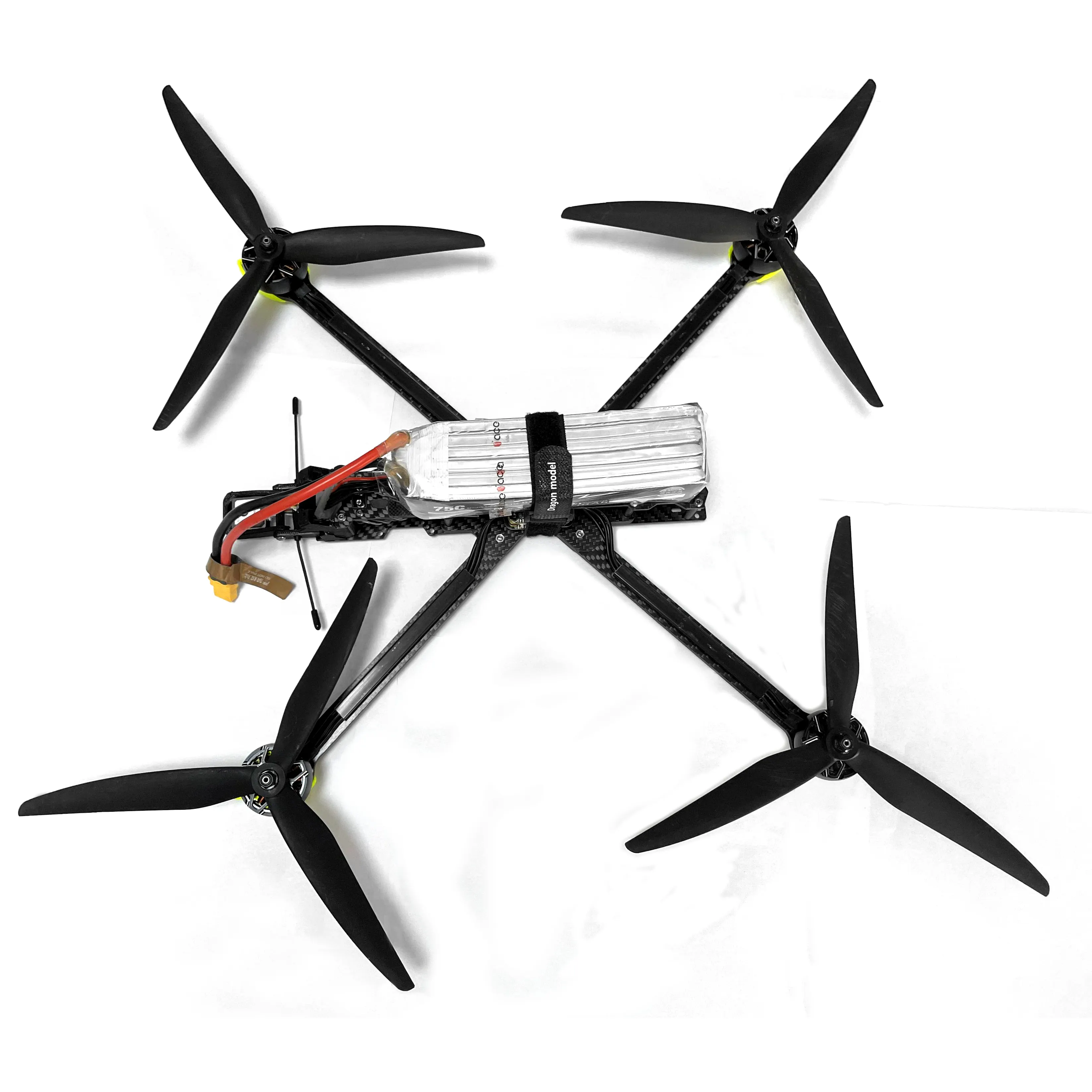 Gece görüş kamera ile TYI 10 inç RC FPV drone playload 4kg profesyonel drone uzun uçan zaman