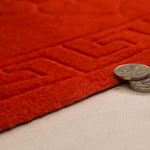 Multi colore decorativo ufficio hotel salotto in poliestere ago perforato jacquard strisce vip red carpet runner - Product Image 6