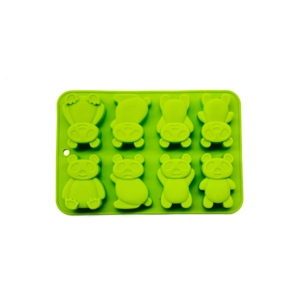 Handmade 3D New Panda Bánh khuôn cấp thực phẩm Silicone sô cô la khuôn DIY hình vuông đa năng khuôn mẫu cho bánh & nến làm - Product Image 6